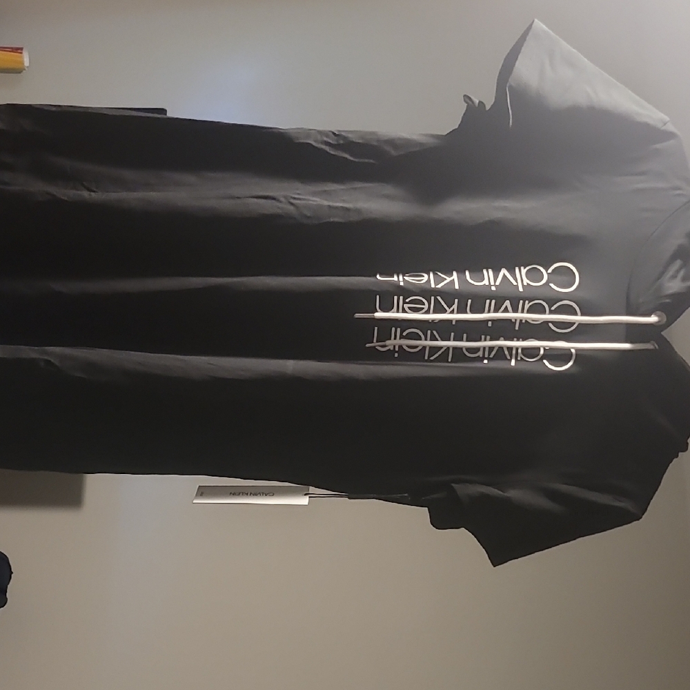 Calvin Klein Black Woman's T-Shirt Dress